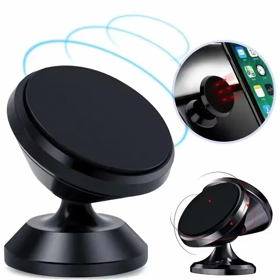 Usb Charger - Suporte Magnético para Telefone de Carro,