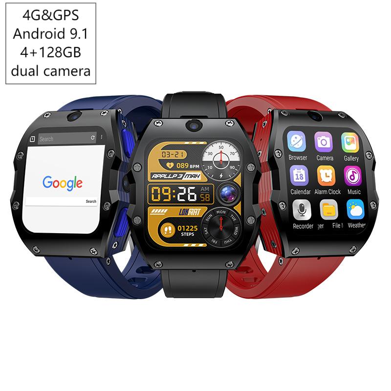 4G Android Smartwatch 4 + 128G - Smart Watch avaliação e preço