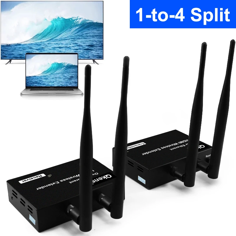 Transmissor e Receptor de Víde - Hdmi Adapter avaliação e preço