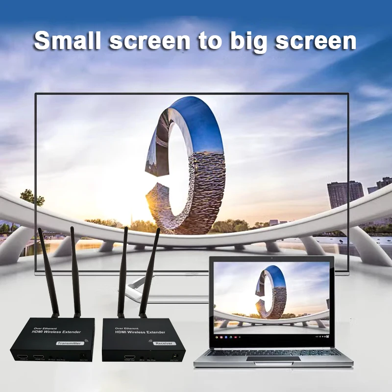 Transmissor e Receptor de Víde - Hdmi Adapter avaliação e preço