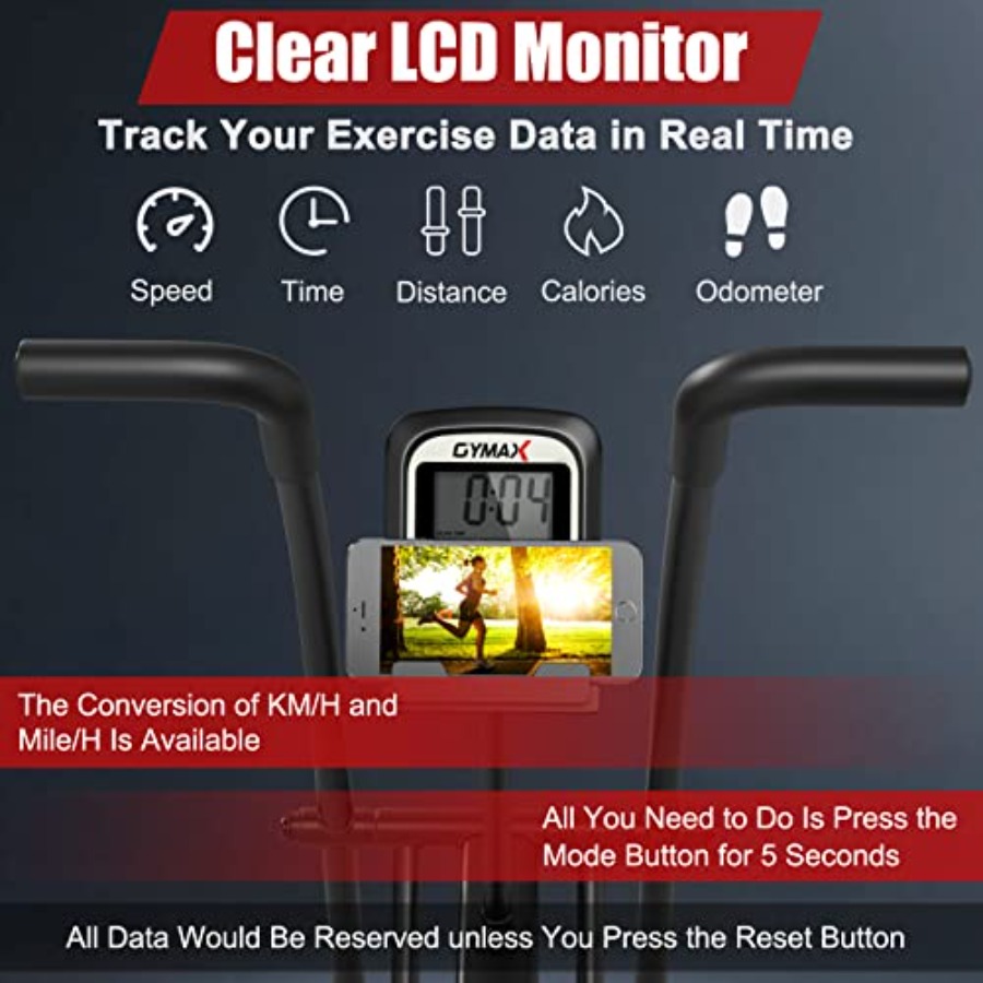Bicicleta ergométrica para tre - Phone Holder avaliação e preço