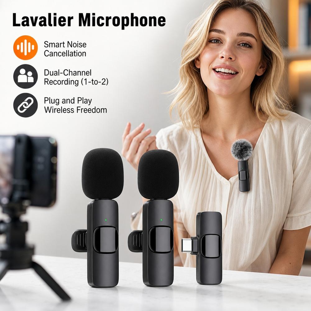 Microfone Lavalier Sem Fio 1 p - Usb Charger avaliação e preço