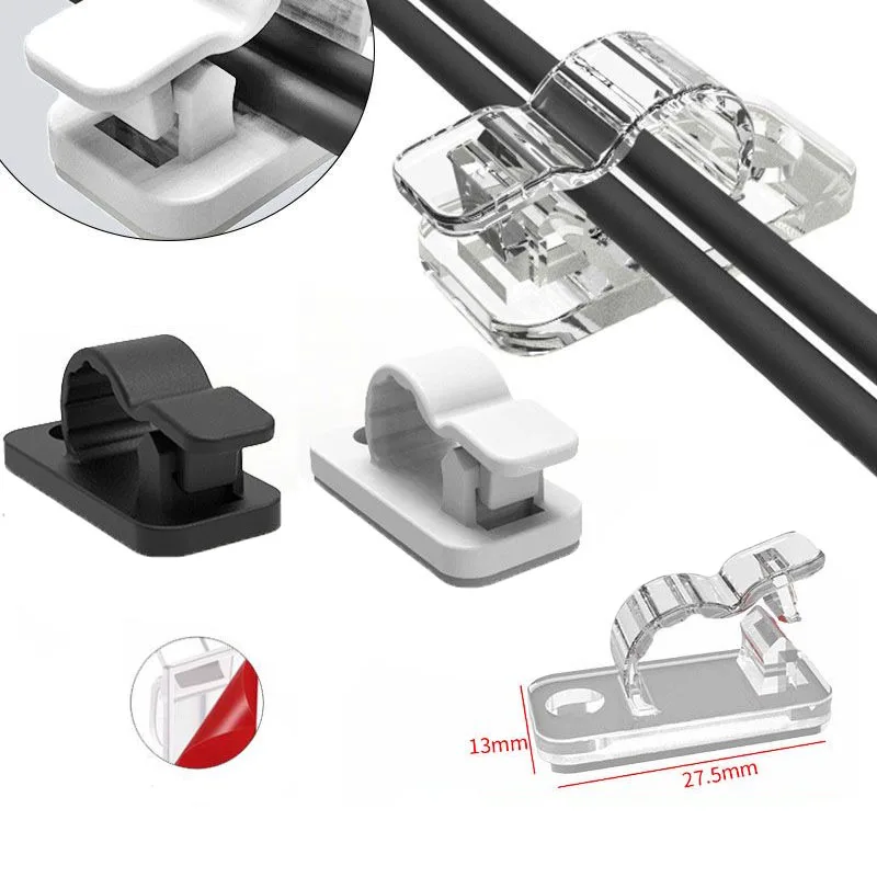 10/50PCS Organizadores de Cabo - Cable Organizer avaliação e preço