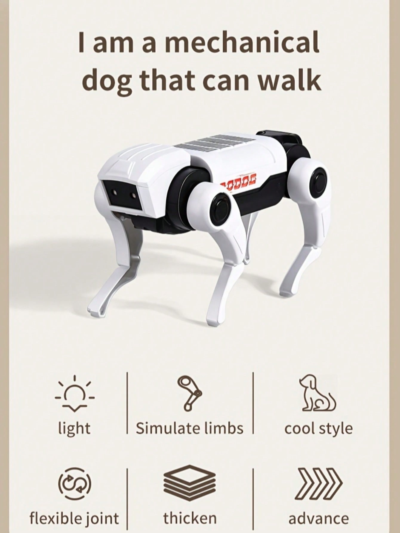 Brinquedo de cachorro robô mec - Electronics Gadgets For Gift avaliação e preço