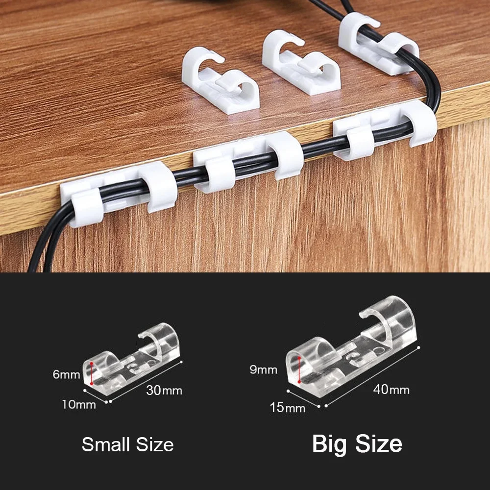Pequenos clipes organizadores  - Cable Organizer avaliação e preço