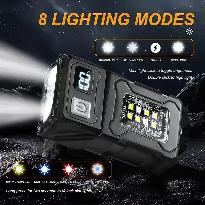 Tocha magnética luz de trabalh - Power Bank avaliação e preço