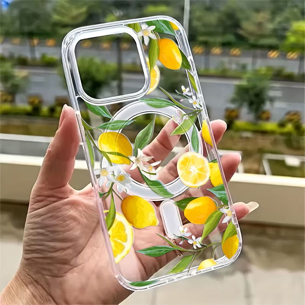 Capa Transparente de Limão de  - Wireless Charger avaliação e preço